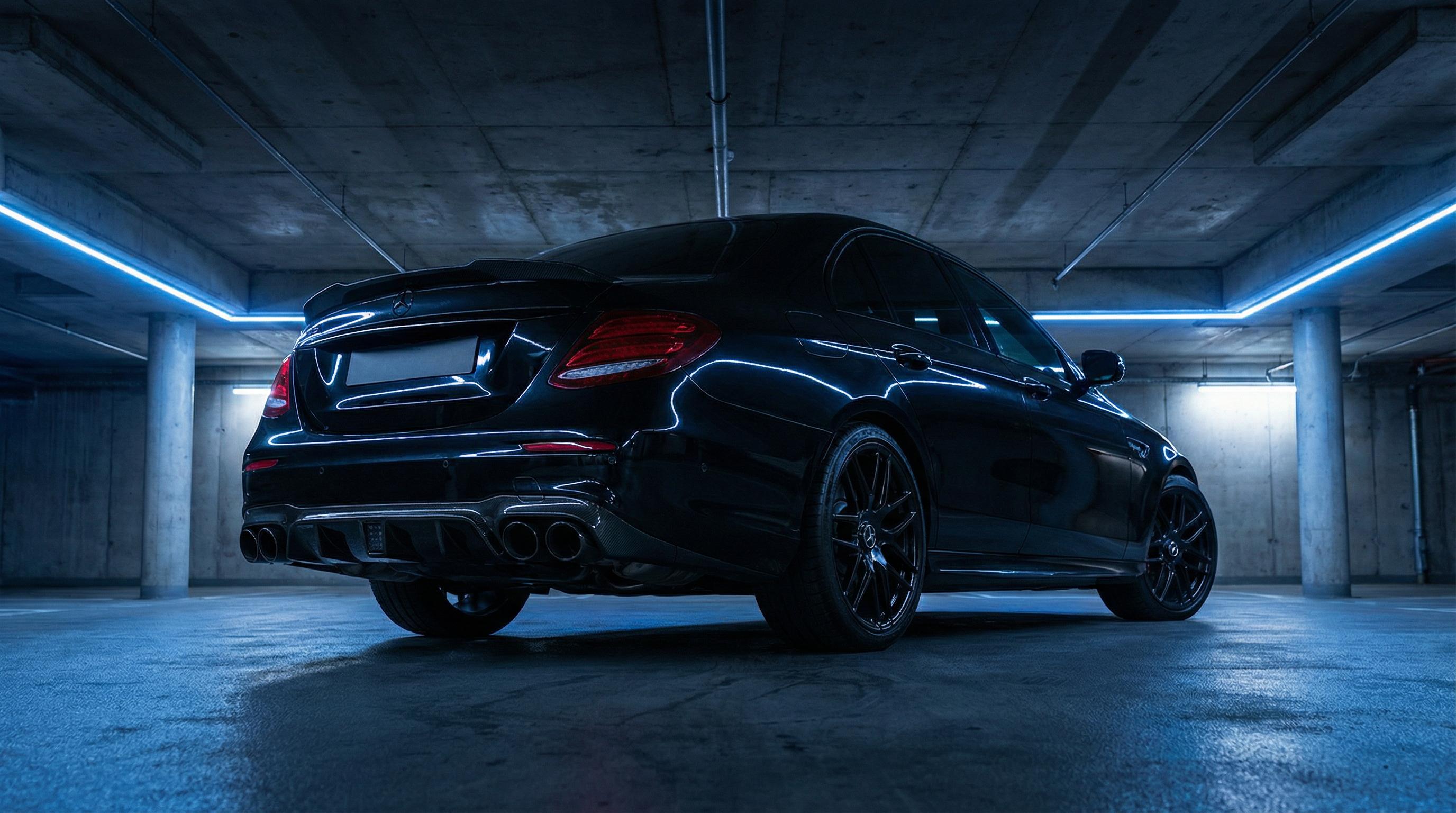 四虎视频暗夜黑性能轿车排气改装视频